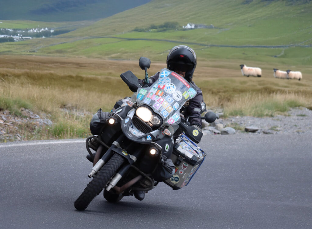 Bruno, R1200 GS Adventure, Schottland
